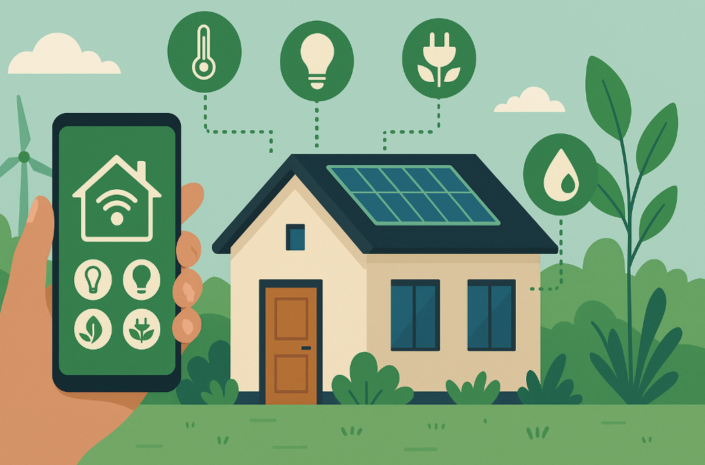 la domotique au service de votre maison illustration