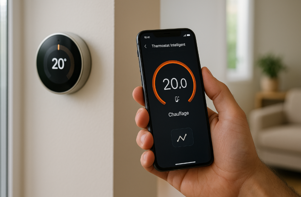 thermostat intelligent pour le chauffage