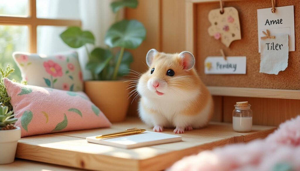 découvrez des idées originales et tendances 2024 pour choisir un prénom unique et charmant pour votre hamster femelle.