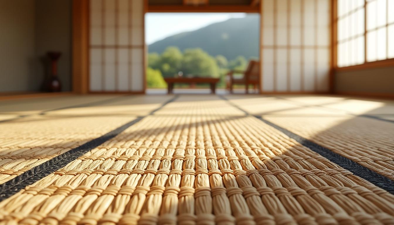 découvrez le tatami traditionnel en paille de riz, alliant confort et authenticité japonaise pour une ambiance zen et naturelle chez vous.