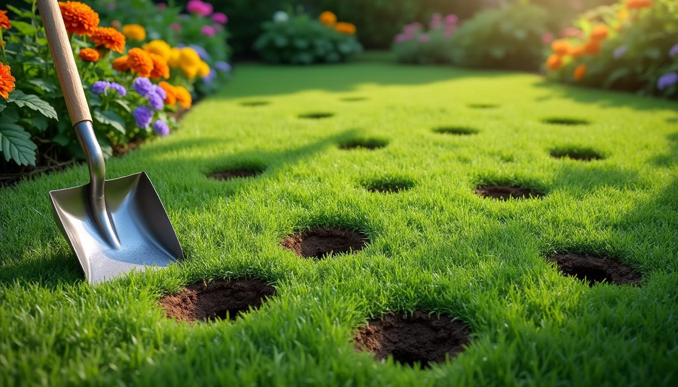 découvrez les causes courantes des trous dans votre jardin sans monticule et apprenez des solutions simples pour les réparer efficacement.