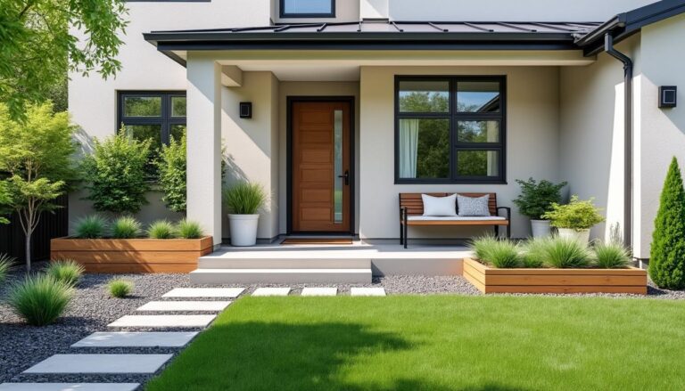 découvrez des idées faciles et économiques pour aménager l'avant de votre maison pas cher, et valorisez votre entrée sans vous ruiner.