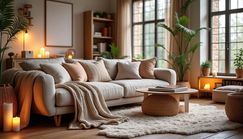 découvrez nos idées de décoration intérieure cocooning pour créer un espace chaleureux et confortable, idéal pour se détendre et se sentir chez soi.