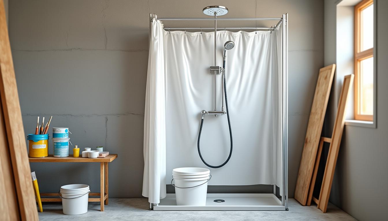 découvrez des solutions pratiques et économiques pour installer une douche provisoire pendant vos travaux. guide complet pour rester confortable sans gros investissements.