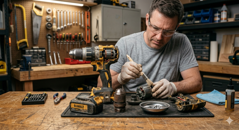 Les pannes les plus fréquentes sur une visseuse… et comment les éviter