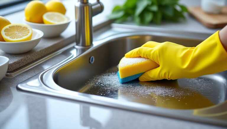 découvrez des astuces efficaces pour nettoyer votre évier en inox et le faire briller comme neuf. conseils pratiques et méthodes naturelles pour un inox impeccable.