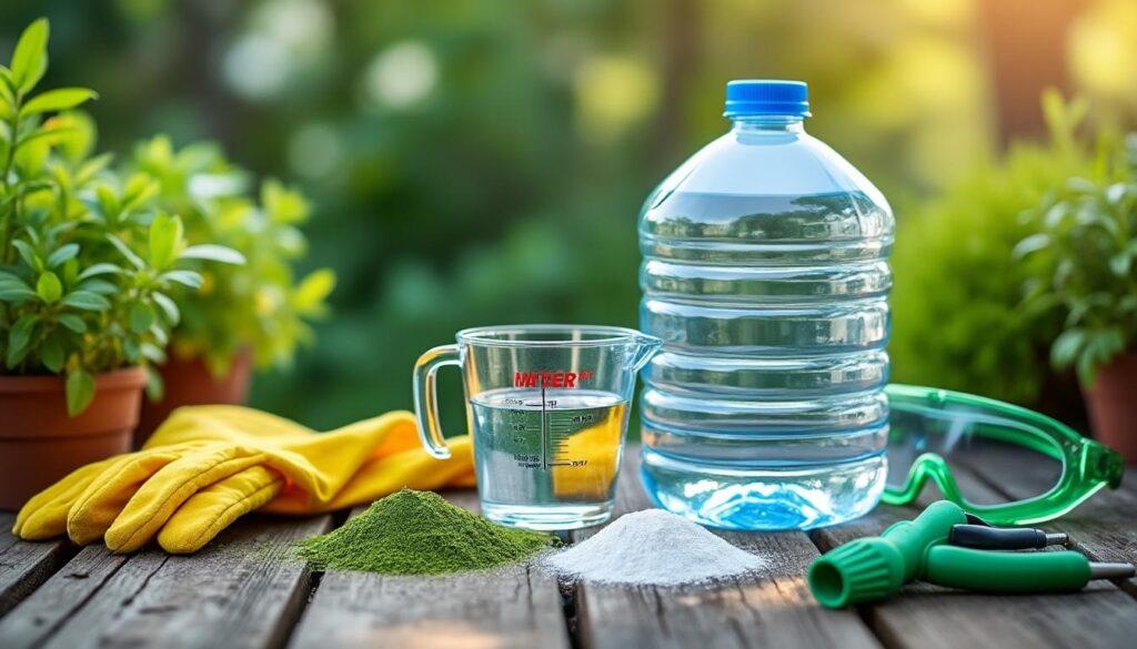 découvrez le dosage exact du roundup pour 5 litres d'eau, avec des quantités précises et des conseils pratiques pour une utilisation efficace et sécurisée.