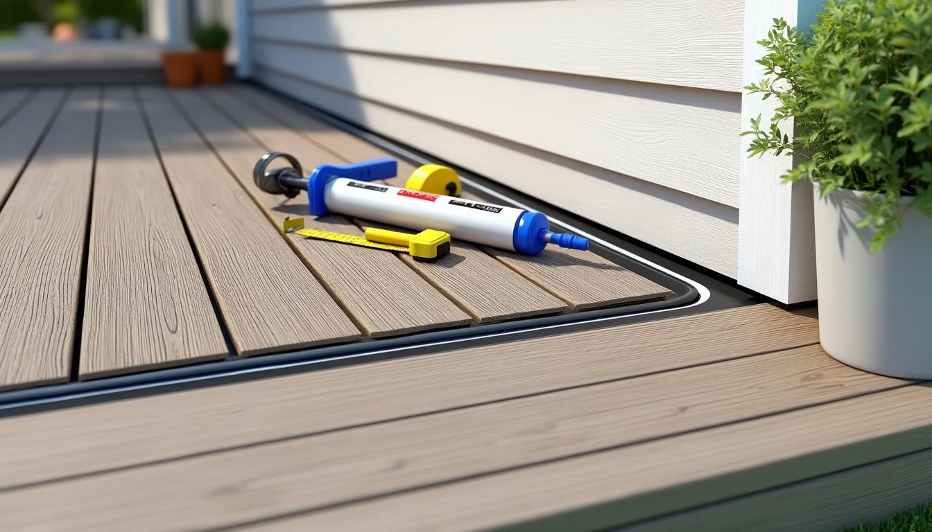 découvrez nos conseils pratiques pour l'installation d'un joint de dilatation entre votre terrasse et votre maison, garantissant durabilité et étanchéité.