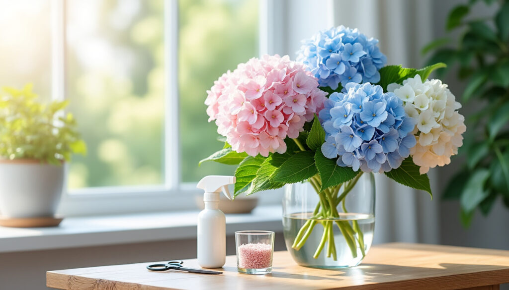 découvrez nos astuces simples et efficaces pour conserver vos fleurs d'hortensia dans un vase longtemps et profiter de leur beauté durable.
