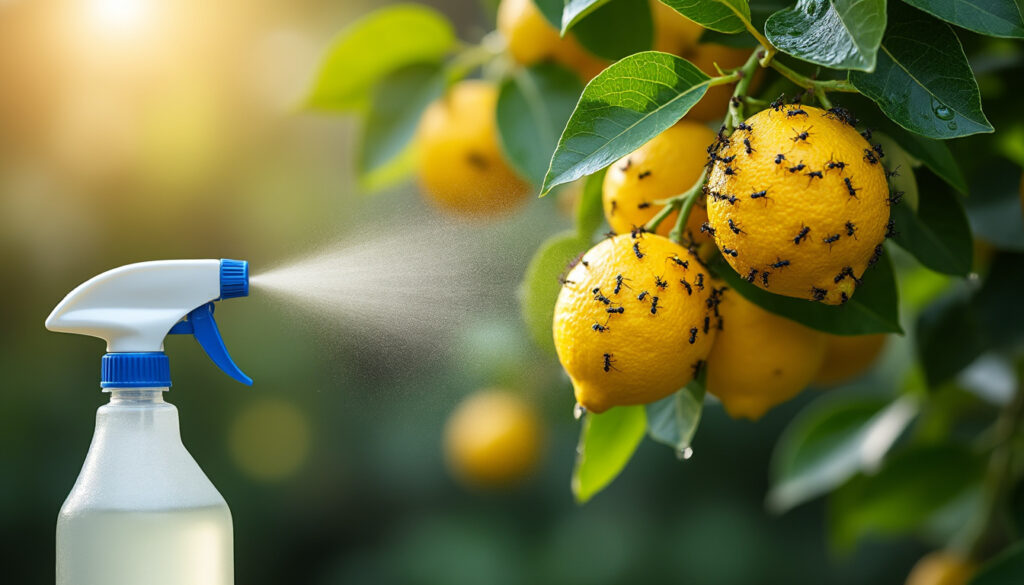 découvrez des méthodes naturelles et efficaces pour éliminer les fourmis sur votre citronnier sans utiliser de produits chimiques.
