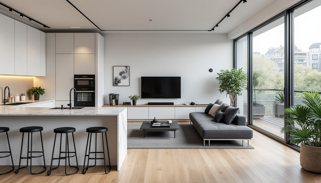 découvrez des idées et astuces pratiques pour aménager une cuisine ouverte sur salon de 25m2, optimisant l'espace et le confort pour un intérieur moderne et convivial.
