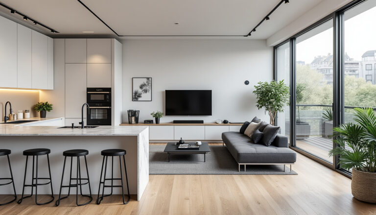 découvrez des idées et astuces pratiques pour aménager une cuisine ouverte sur salon de 25m2, optimisant l'espace et le confort pour un intérieur moderne et convivial.