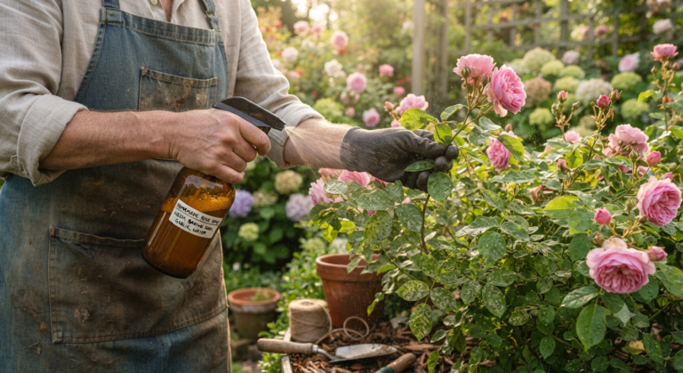 Maladie des rosiers remède de grand-mère efficace et naturel