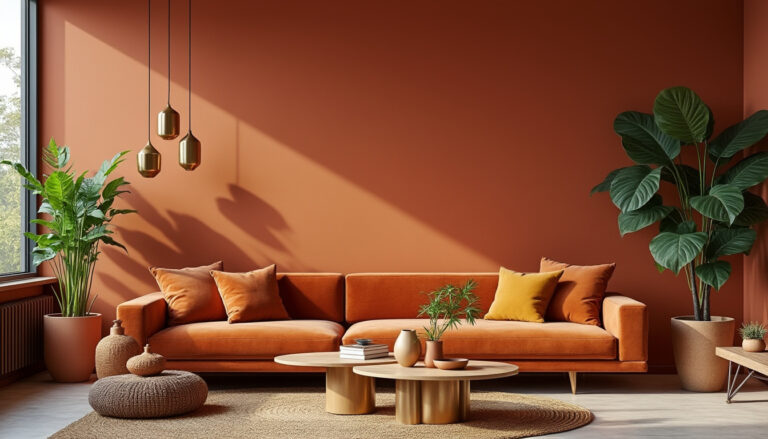 découvrez les tendances déco 2025 avec des couleurs chaudes et des styles incontournables pour transformer votre intérieur en un espace moderne et chaleureux.
