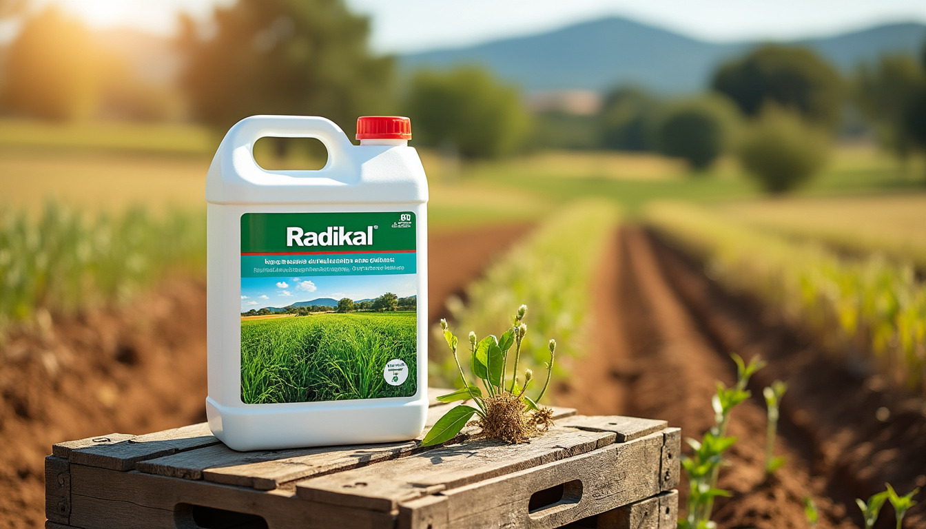 découvrez le désherbant radikal au glyphosate en format 5l, disponible en espagne. infos sur le prix et conseils d'utilisation pour un désherbage efficace et sécurisé.
