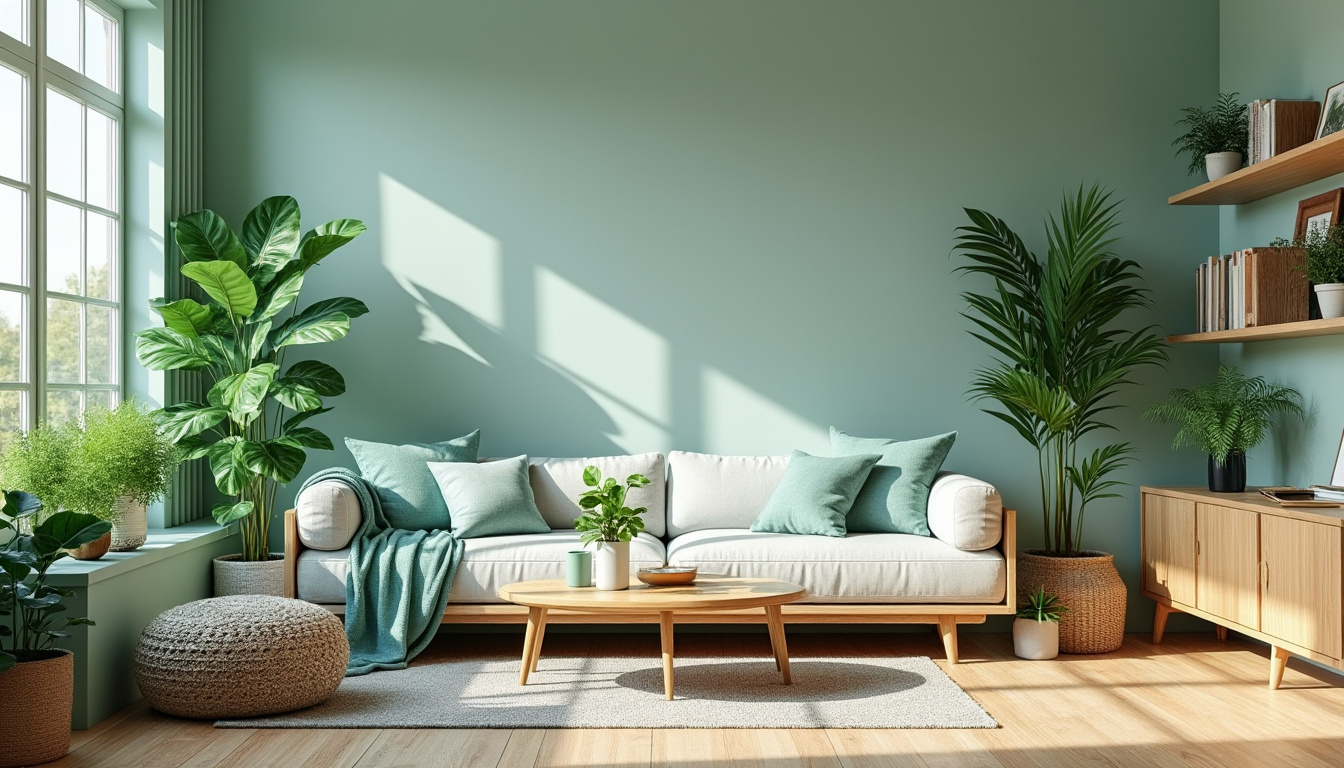 découvrez des idées déco pour aménager un salon vert d'eau et bois, créant une ambiance naturelle, apaisante et élégante dans votre intérieur.