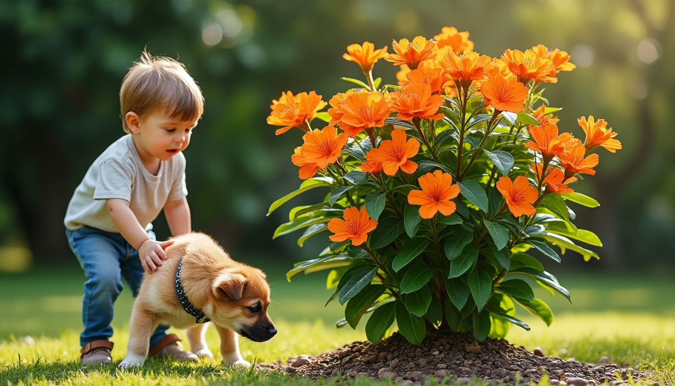 découvrez les risques de toxicité de l'oranger du mexique pour les enfants et les animaux, et comment prévenir les accidents liés à cette plante.