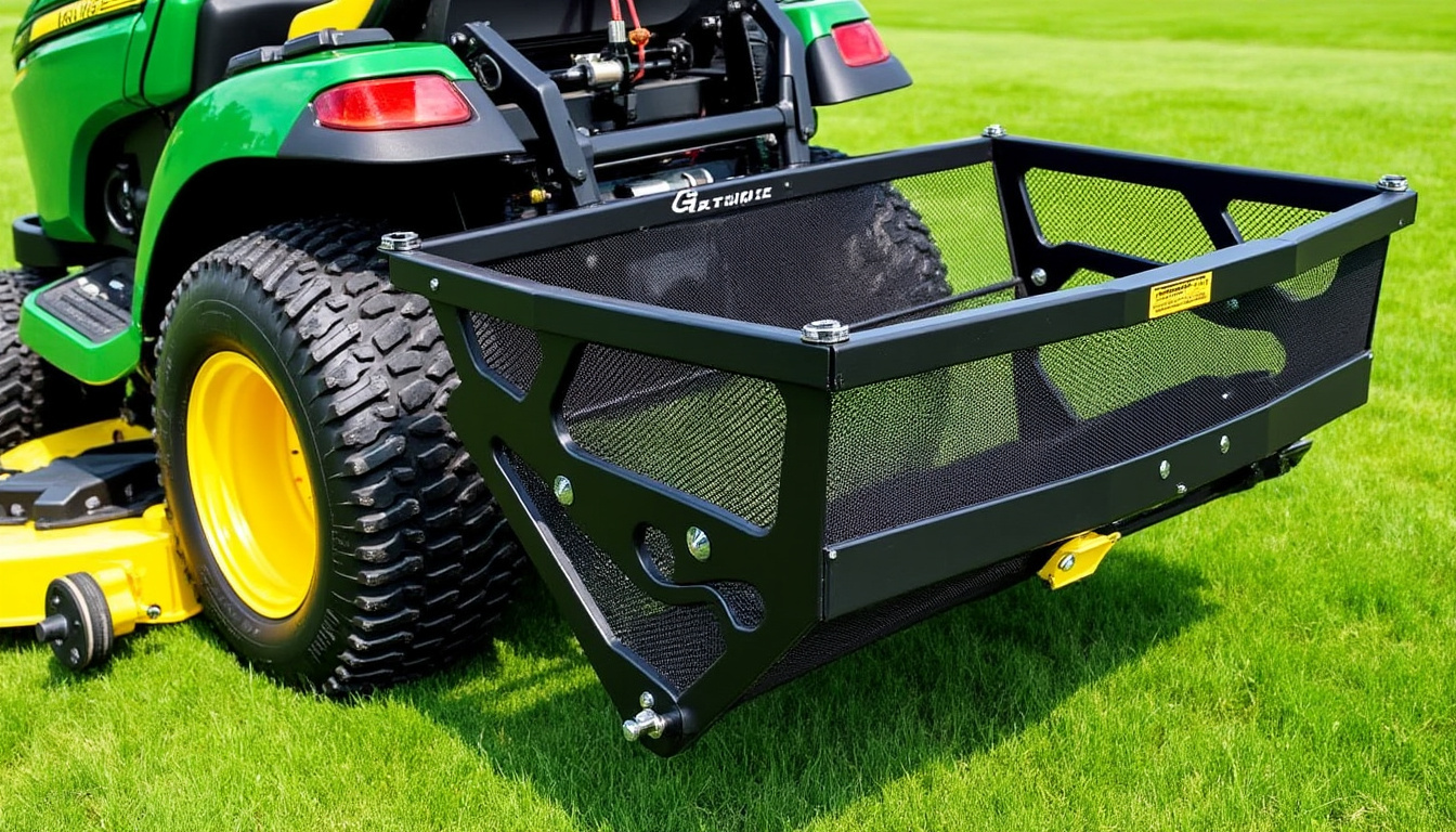 découvrez comment fabriquer un ramasse-herbe efficace pour votre tracteur tondeuse et facilitez la collecte de l'herbe coupée grâce à nos conseils pratiques.