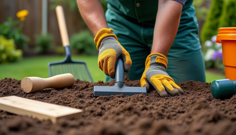 découvrez comment tasser la terre manuellement avec des méthodes simples et efficaces, sans équipement spécialisé, pour obtenir un sol stable et bien nivelé.