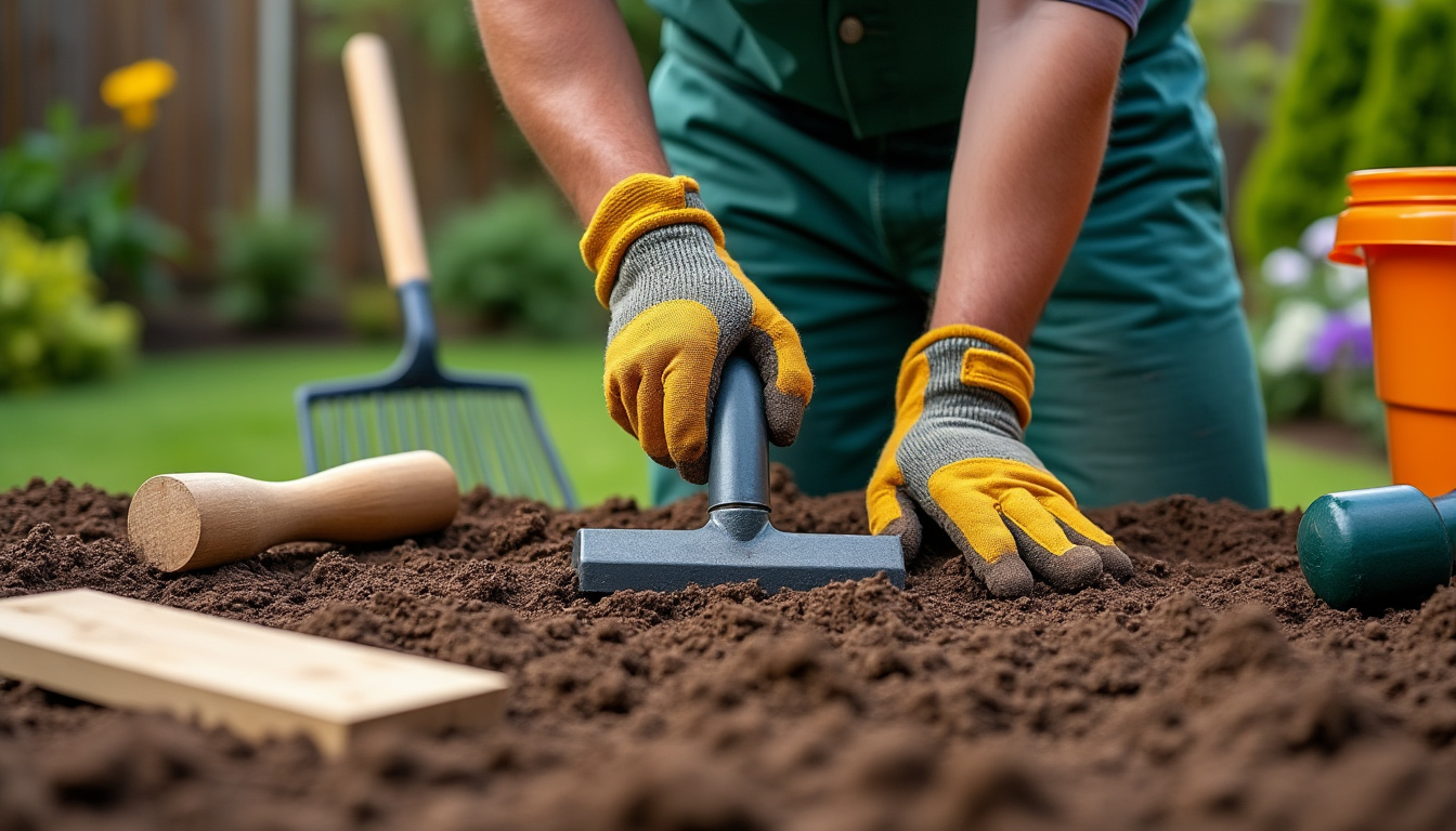 découvrez comment tasser la terre manuellement avec des méthodes simples et efficaces, sans équipement spécialisé, pour obtenir un sol stable et bien nivelé.