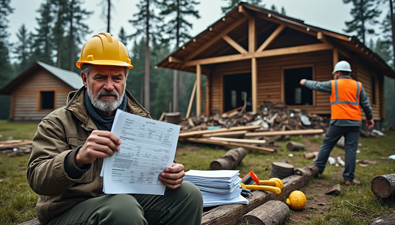 construction sauvage de cabanes : découvrez qui est responsable des frais, les coûts à prévoir et les démarches à suivre.