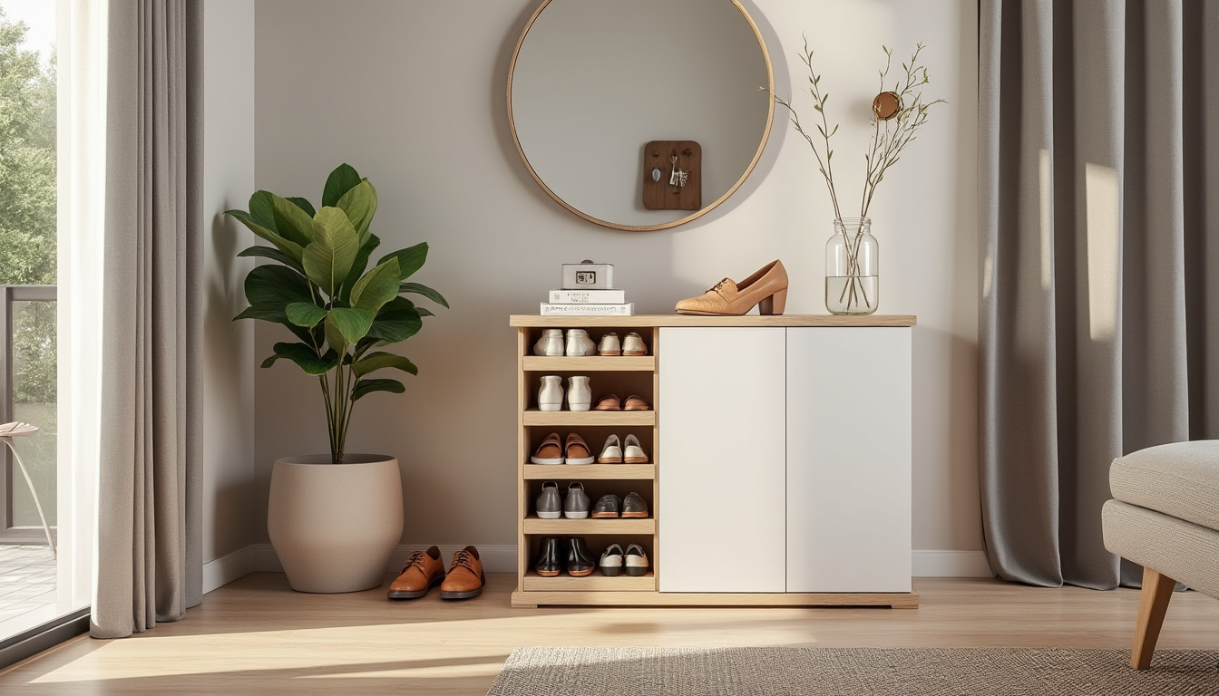 découvrez le meuble à chaussures nano : un rangement pratique et compact pour organiser vos chaussures et optimiser l’espace de votre intérieur.