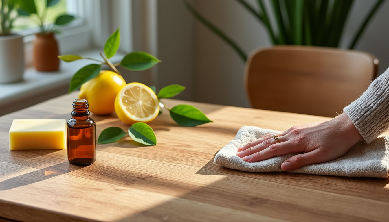découvrez quels produits naturels utiliser pour nettoyer et entretenir vos meubles en bois, tout en préservant leur beauté et leur durabilité.